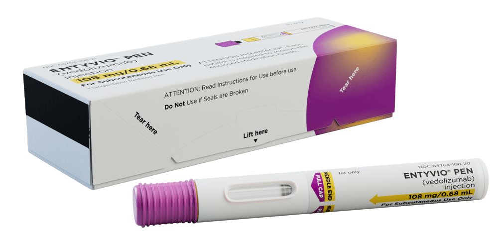 ENTYVIO® Pen - Now Approved For Crohn's Disease